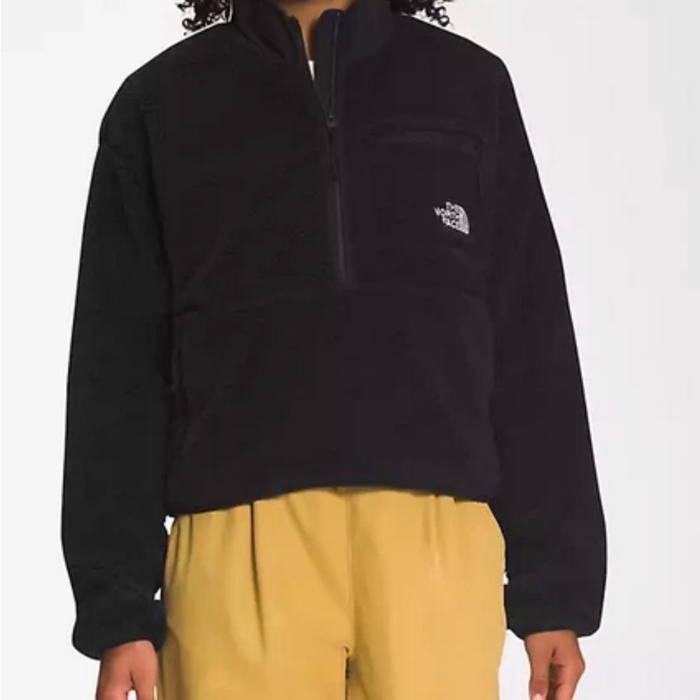 Women's The North Face Jacquard Extreme Pile 1/2 Zip Jacket NWOT 2X
